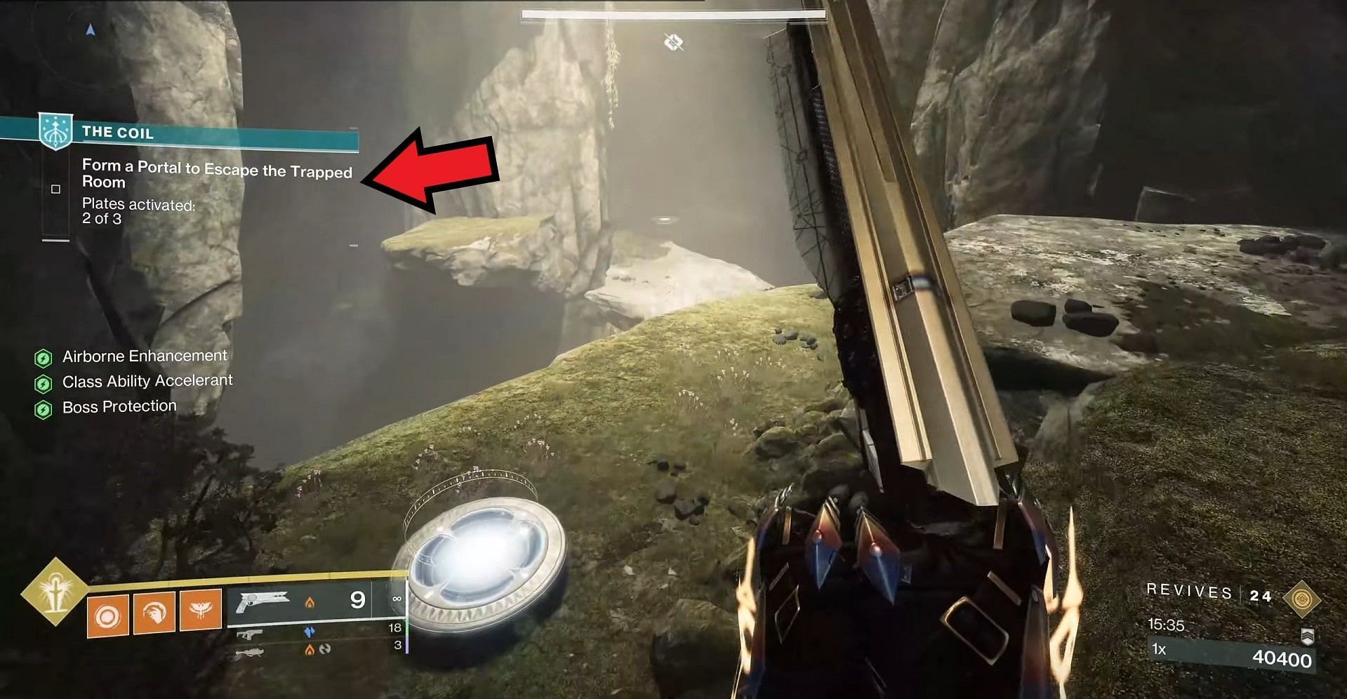 Path to the third location in Destiny 2 (Image via Bungie)